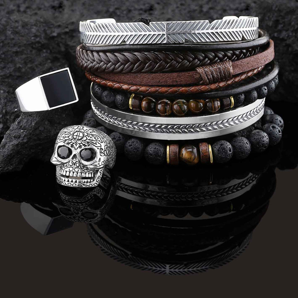 Di-Giorgio-bijoux-uomo-collection-bagues-bracelets